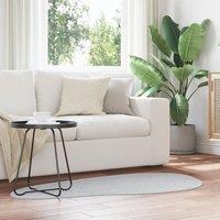 Berkfield Home Rug 'HUARTE' Short Pile Soft & Washable Grey 80x150 cm | Size: Medium