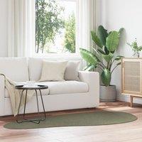 Berkfield Home Rug 'HUARTE' Short Pile Soft & Washable Forest Green 100x200 cm | Size: Medium
