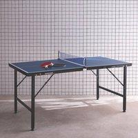 sweeek Indoor mini table tennis table with 2 bats & 3 balls in Blue