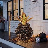 Garden Greatness 3D Soft Acrylic Witch Cauldron LED Decor