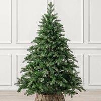 Christow Artificial Christmas Tree Realistic Fraser Fir with Stand 5ft-10ft in Green | Size: 7ft