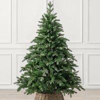 Christow Artificial Christmas Tree Realistic Fraser Fir with Stand 5ft-10ft in Green | Size: 8ft