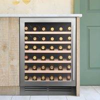 Caple Stainless Steel/Glass Wine Cooler - 52 Bottle Capacity - G Energy in Metallic Silver | Size: 1 Pack