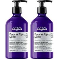 L'Oreal Professionnel Keratin Alpha Sleek Shampoo in Purple
