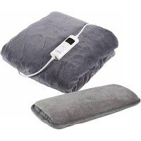 Carmen Blanket & Hot Water Bottle Bundle in Grey
