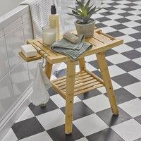 mysmartbuy Bathroom Stool - Bamboo - Home Comfort - bedroom accessory