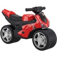 AIYAPLAY Balance Bike with Music Extra-Wide Wheels in Red