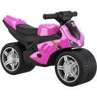 AIYAPLAY Balance Bike with Music Extra-Wide Wheels in Pink