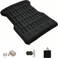 NESTLUNE Black SUV Car Air Mattress Automatic Inflatable Bed
