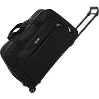NESTLUNE Black Large Luggage Travel Bag Trolley Holdall Carry | Size: 100 cm x 60 cm