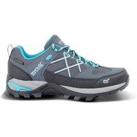 Regatta Women's 'Lady Samaris III' Waterproof Low Walking Shoes in Mid Grey | Size: 6.5