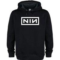 Amplified Men's NIN Logo Hoodie in Black | Size: Medium