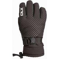 Trespass Alpeak Leather Gloves in Black | Size: 2-4 Years