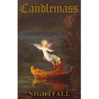 Candlemass Nightfall Textile Poster in Orange