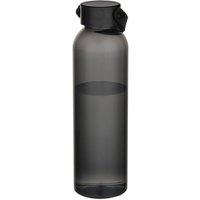 Floso Alti Plastic Water Bottle in Black