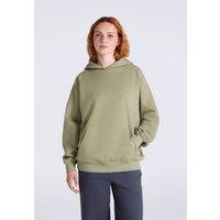 Animal Women's 'Kaya' Graphic Print Cotton Kangaroo Pocket Casual Pullover Hoodie in Green | Size: Large
