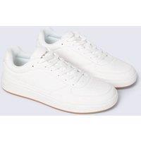 Animal Women's 'Hudson' Breathable Quick Wicking Mesh Lined Flat Lace Up Trainers in White | Size: 7