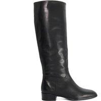Dune London Women's 'Toova' Leather Knee High Boots in Black | Size: 7