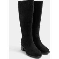 Yours Women's Western Boots In Extra Wide EEE Fit in Black | Size: 9EEE