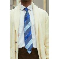 Elizabetta Boutique Men's Ferrari - Silk Jacquard Tie in Blue | Size: Standard