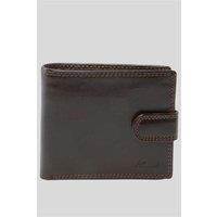 Ashwood Leather Men's Classic Leather Billfold Wallet with 3 Card Slots & ID Tab in Brown