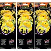 VFM e-Store Halloween 8 Glow Sticks Accessories Orange-Purple-Green 3 Pack