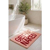 Mooky Mats Get Naked Bath Mat in Pink