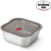 Black + Blum Steel Food Box Small Grey & Red