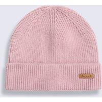 Animal 'Rowan Unlined' Lightweight Warm Knitted Casual Everyday Beanie Hat in Pink