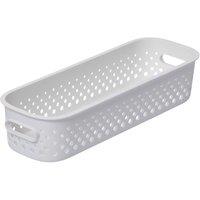 SmartStore Essence Slim Sea Salt 'Storage Tray Basket', 1.3L in White | Size: Small