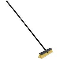 PAWNORA 18 Stiff Garden Broom Heavy Duty in Yellow