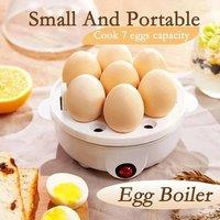 Kelvenix Egg Boiler Cooker Poacher Steamer Electric Fast Boiled Eggs in Warm White