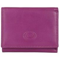 Woodland Leathers Women's Real Leather RFID Small Purse in Cerise