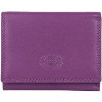 Woodland Leathers Women's Real Leather RFID Small Purse in Lilac