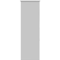 Berkfield Home Roller Blind Blackout Light Grey 60x130 cm Fabric Width 55.7 cm Polyester