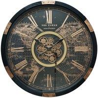 Minster 80cm Gear Clock - Metal - L8 x W80 x H80 cm