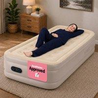 Airzzz SlumberPlus Single Air Bed Beige