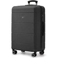 Lugg Jetset 28 Large Suitcase - 360 Wheels, TSA Lock (75x49x29cm) in Black | Size: 75 x 49 x 29 cm