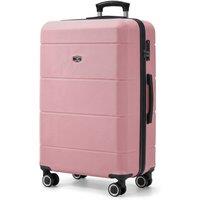 Lugg Jetset 28 Large Suitcase - 360 Wheels, TSA Lock (75x49x29cm) in Rose Gold | Size: 75 x 49 x 29 cm