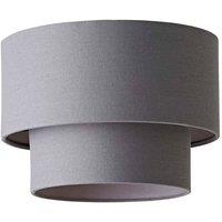 FORGEVIO Lamp Shades For Ceiling Light Grey no bulb