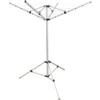 Kelvenix ROTARY AIRER OUTDOOR WASHING LINE CLOTHES DRYER in Silver | Size: 0.6m2