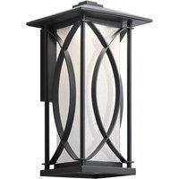 Netlighting Kichler Ashbern Outdoor 1 Light Wall Lantern Textured Black IP44