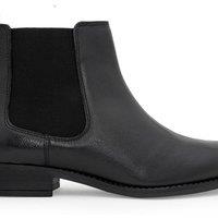 STYLEWISE Women's The Windsor Leather Boot in Black | Size: 5