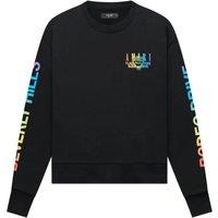 Amiri Men's Xo Beverly Hills Long Sleeve Crew Neck Sweatshirt in Black | Size: Large
