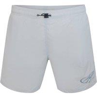 Plein Sport Men's Monotone Board Shorts in Grey | Size: Small