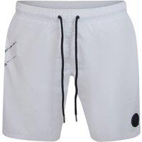 Plein Sport Men's Board Shorts in White | Size: Large