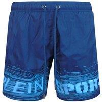 Plein Sport Men's Shade Board Shorts in Navy | Size: Small