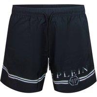 Philipp Plein Men's Board Shorts in Black | Size: Medium
