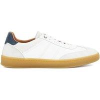 Dune London Men's 'Theos' Leather Trainers in White | Size: 10