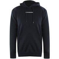 Love Moschino Men's Long Sleeve Hooded Hoodie in Navy | Size: XL